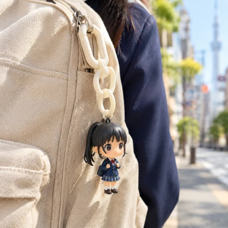 写真からオリジナルバッグチャーム